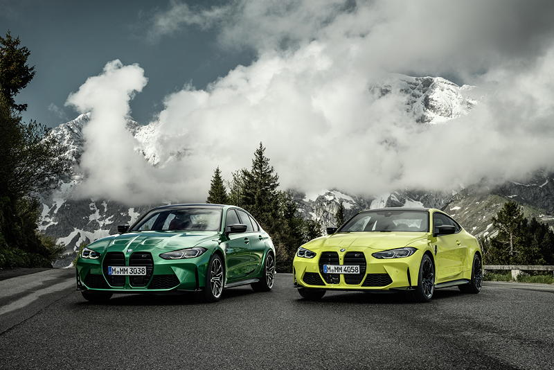BMW M3 Competiton Limousine und BMW M4 Competition Coup�