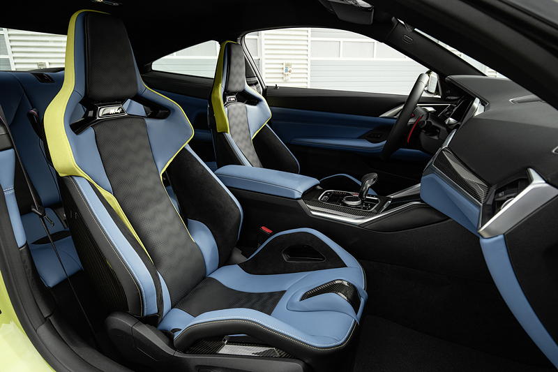 BMW M4 Competition Coup�, Interieur vorne.