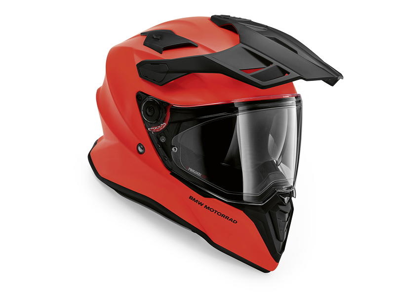 BMW Helm GS Pure, in Neon orange matt. 