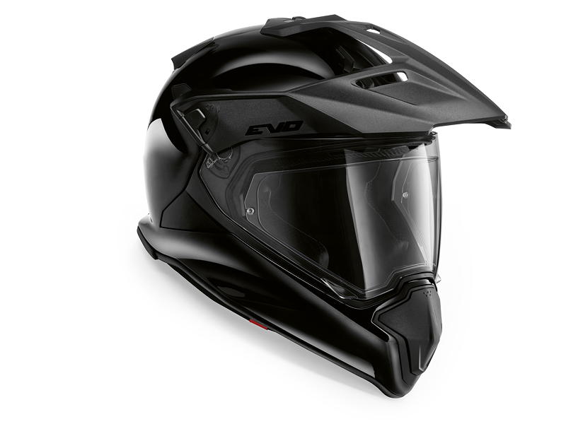 Der neue GS Carbon EVO Helm, in Farbe Night black.