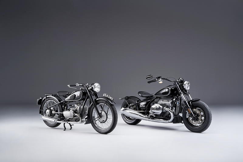 BMW R 18 und BMW R5.