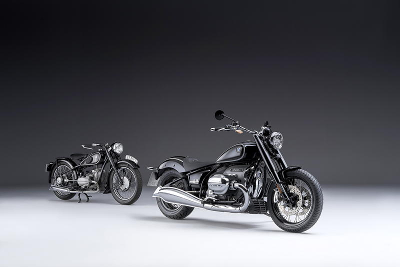 BMW R 18 und BMW R5.
