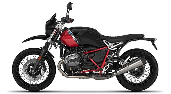 BMW R nineT Urban G/S. Option 719 Blackstorm metallic/Racingred uni. 