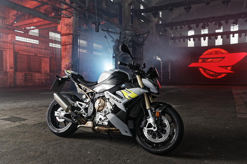 BMW S 1000 R, Variante Hockenheim Silber.