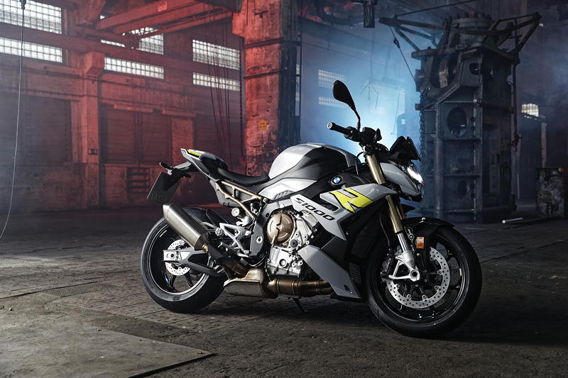 BMW S 1000 R, Variante Hockenheim Silber.