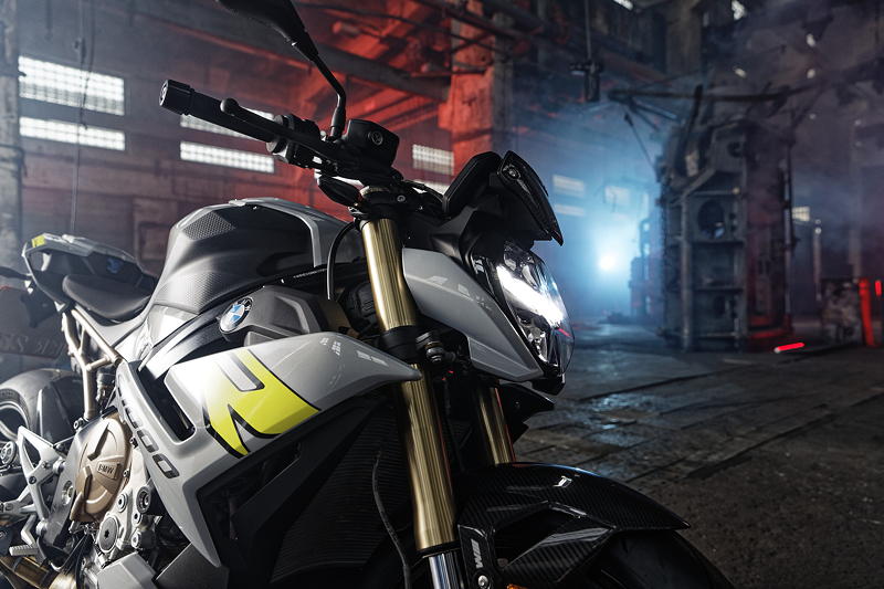 BMW S 1000 R, Variante Hockenheim Silber.