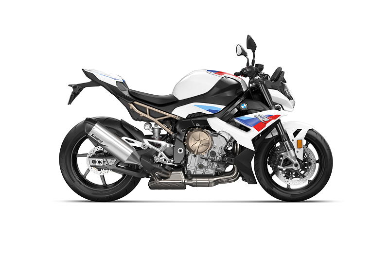 BMW S 1000 R, in M Motorsport Lackierung in der Grundfarbe Lightwhite uni. 