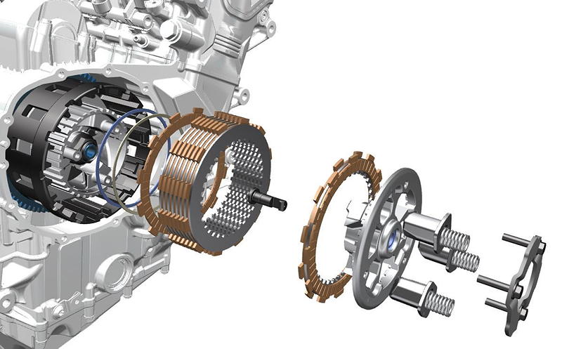 Kupplung der neuen S 1000 R.