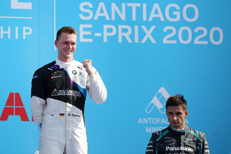 Santiago de Chile (CHL), 16.-18.01.2020. ABB FIA Formula E Championship, Saison 6, Gewinner Maximilian Gnther (GER), BMW iFE.20 Nr. 28.