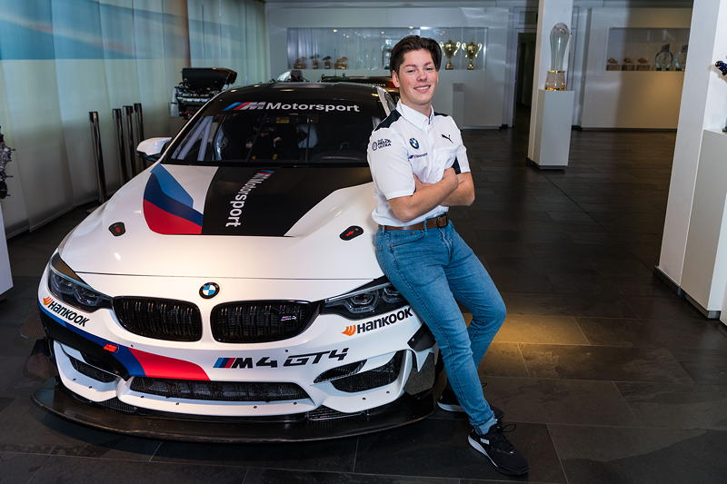 BMW Junior Team 2020. Max Hesse, BMW M4 GT4.