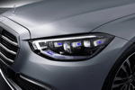 Mercedes-Benz S-Klasse, Scheinwerfer mit MULTIBEAM LED und DIGITAL LIGHT.