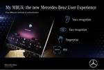 Mercedes-Benz S-Klasse: My MBUX (Mercedes-Benz User Experience), Authentifizierung.