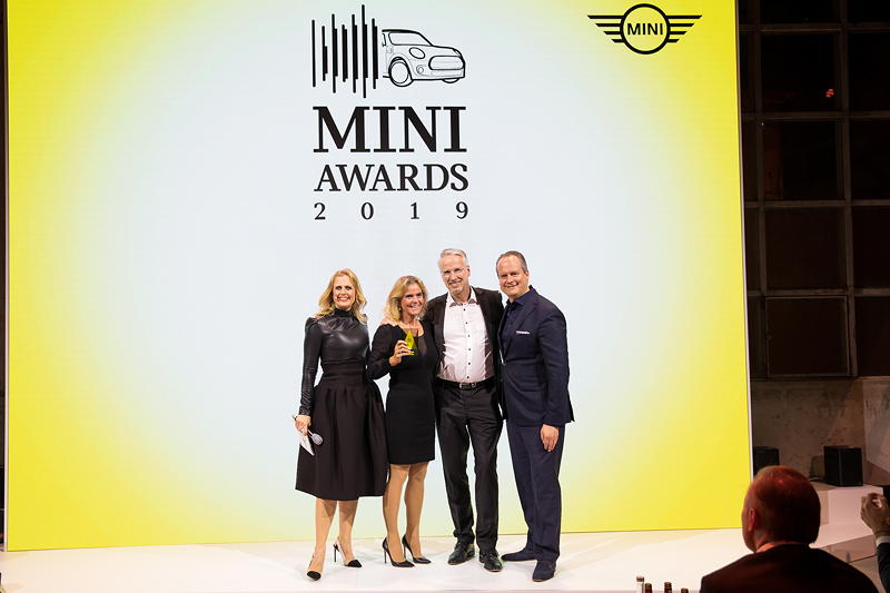 MINI Award 2019: Kategorie Gewerbekunden Vertrieb u. Marketing - MINI Mnchen