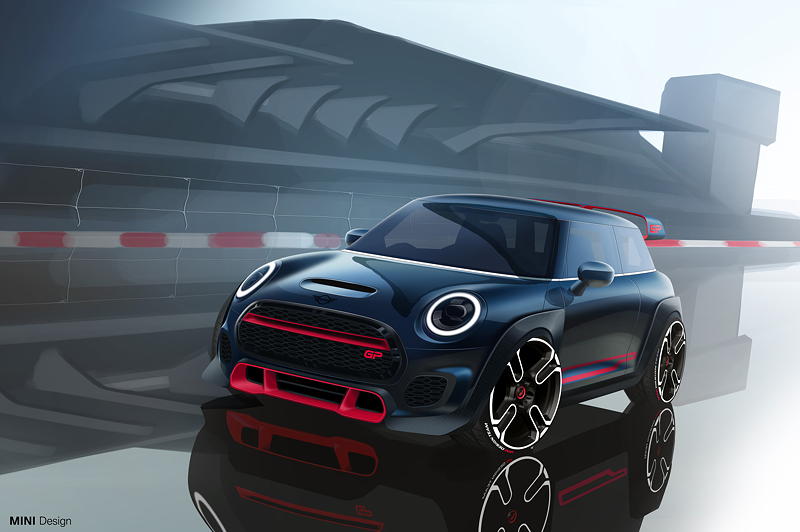 Designskizze MINI John Cooper Works GP