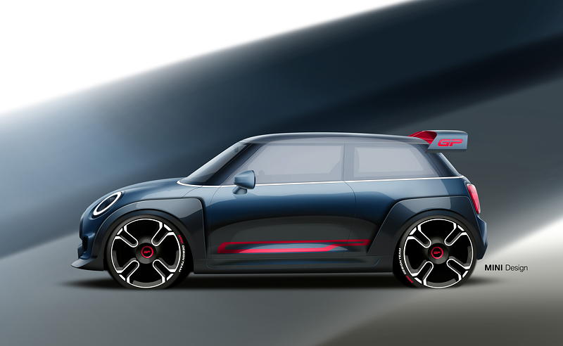 Designskizze MINI John Cooper Works GP