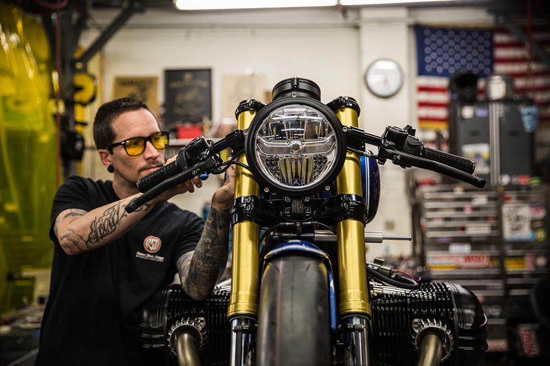 R 18 Dragster by Roland Sands - Entwicklung.