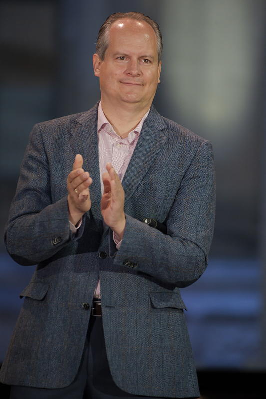 Staatsoper fr alle 2020: Sebastian Mackensen (Leiter Markt Deutschland BMW Group) auf dem Bebelplatz in Berlin am 06.09.2020.