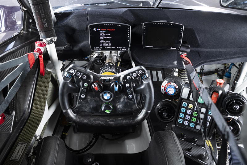 BMW M4 GT3, Cockpit, Lenkrad