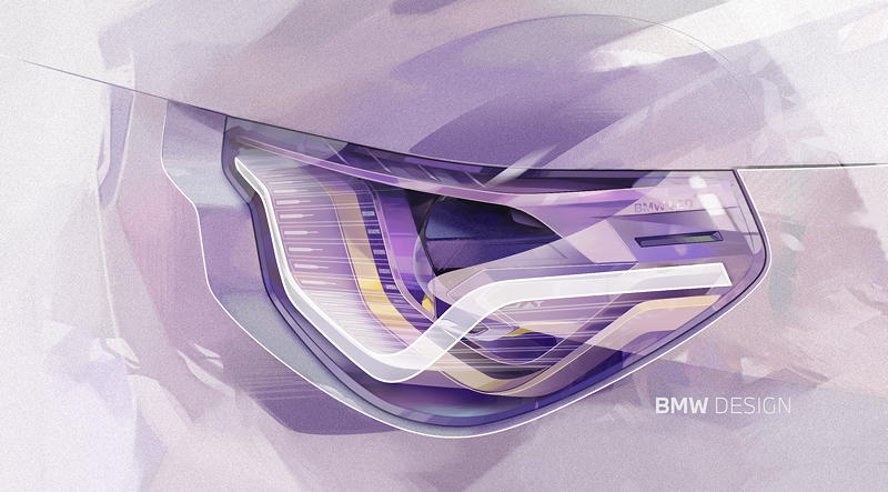 BMW 2er Coup� - Designskizze