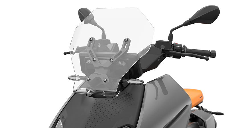 BMW CE 04 Windschild hoch