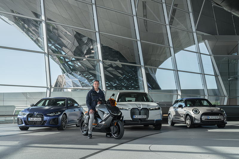 Timo Resch und der BMW CE 04