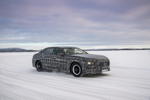 BMW i7, Prototyp, Erprobungsfahrt am Polarkreis