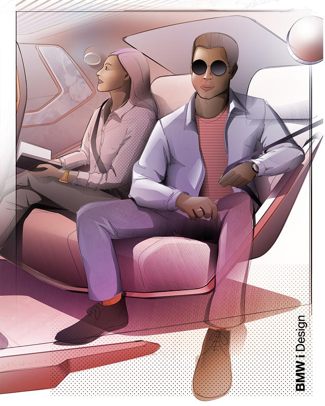 BMW i Vision Circular - Skizze