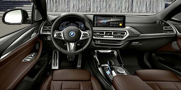 BMW iX3, Interieur vorne