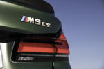 BMW M5 CS, Typbezeichnung auf der Heckklappe.
