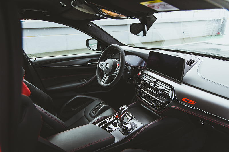 BMW M Award Siegerfahrzeug 2021: BMW M5 CS, Interieur.