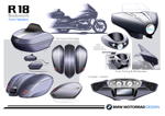 Die neue BMW R 18 B und R 18 Transcontinental. Designprozess.