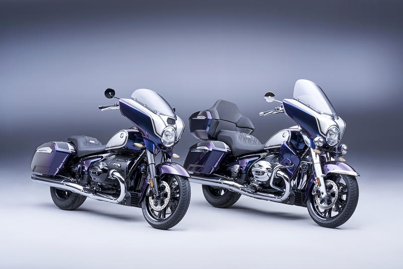 Die neue BMW R 18 B und R 18 Transcontinental. Option 719 Lackierung Galaxy Dust metallic. 