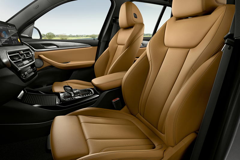 Der neue BMW X3 (Facelift-Modell G01 LCI, ab 2021), Interieur vorne