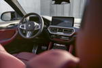 Der neue BMW X4 (Facelift-Modell G02 LCI, ab 2021), Interieur vorne
