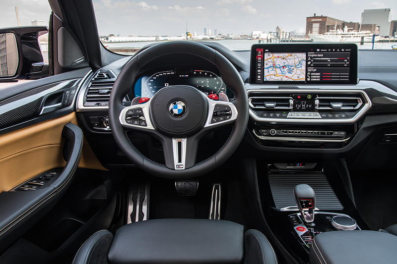 Der neue BMW X3 M Competition, Cockpit