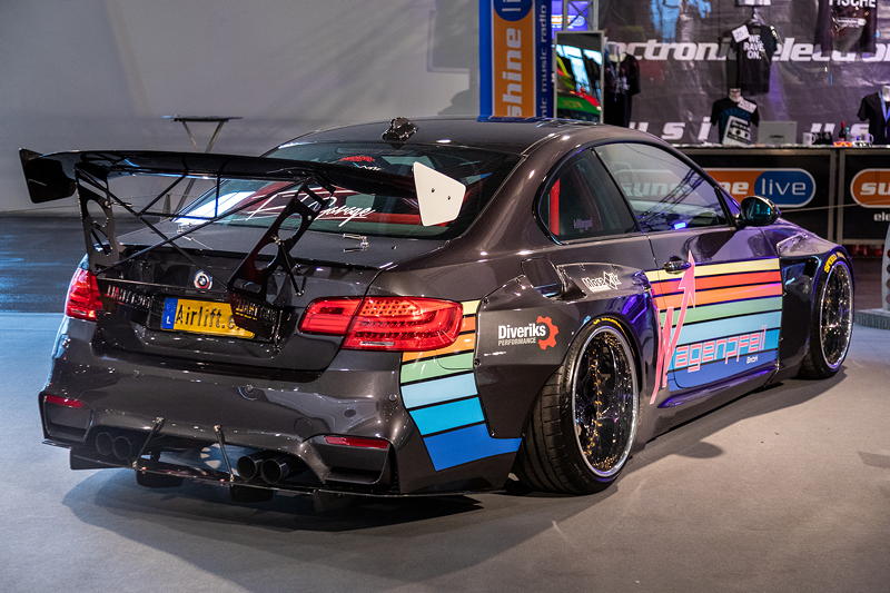 BMW 3er Coupé (E92), ausgestellt in der Sondershow 'TuningXperience' auf der Essen Motor Show 2021