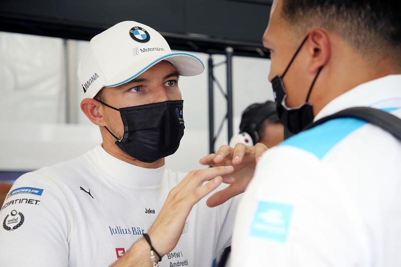 New York (USA), 11.07.2021. ABB FIA Formula E World Championship, New York E-Prix, Jake Dennis (GBR) #27 BMW iFE.21.