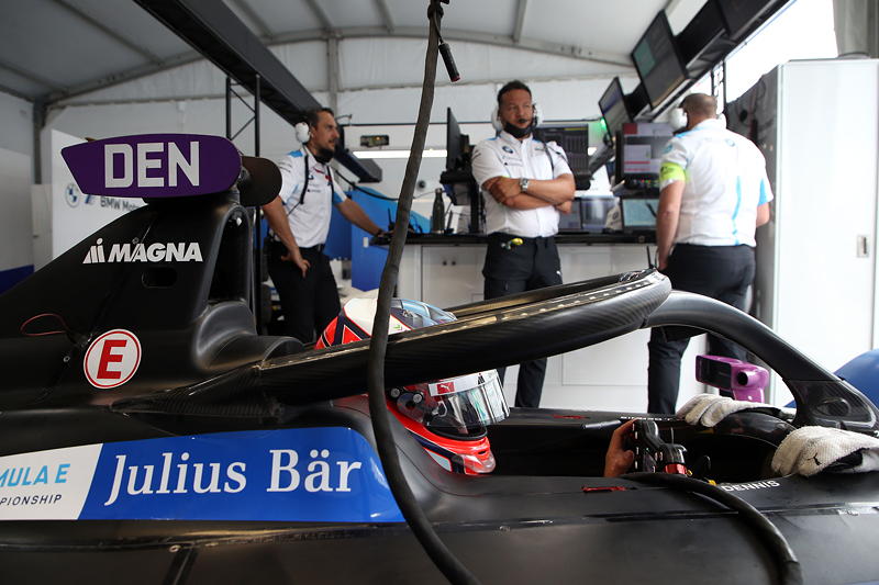 New York (USA), 11.07.2021. ABB FIA Formula E World Championship, New York E-Prix, Jake Dennis (GBR) #27 BMW iFE.21.