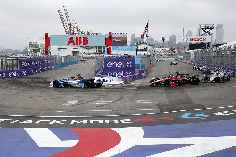 New York (USA), 11.07.2021. ABB FIA Formula E World Championship, New York E-Prix, Jake Dennis (GBR) #27 BMW iFE.21.