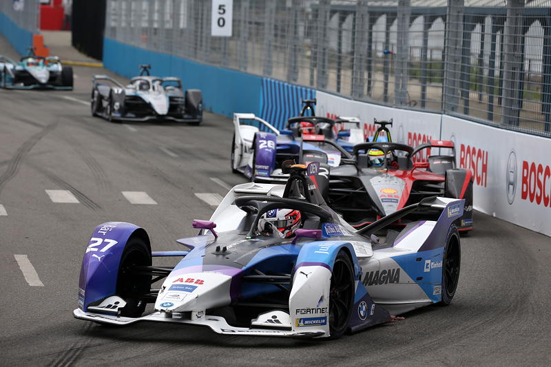 New York (USA), 11.07.2021. ABB FIA Formula E World Championship, New York E-Prix, Jake Dennis (GBR) #27 BMW iFE.21.