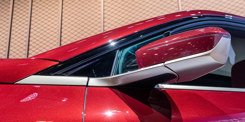  BMW iX, Au�enspiegel aus der Zierleiste kommend, �hnlich wie beim 7er