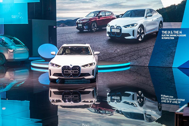 BMW i4 - vorgestellt im Rahmen der BMW Group Pressekonferenz, IAA Mobility 2021