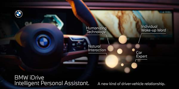 Das neue BMW iDrive - Intelligent Personal Assistant.