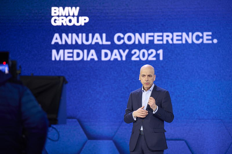 BMW Group Jahreskonferenz am 17.02.2021 in der BMW Welt in Mnchen. Dr. Nicolas Peter, Mitglied des Vorstands der BMW AG, Finanzen