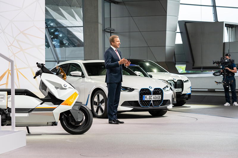 101. ordentliche Hauptversammlung der BMW AG am 12. Mai 2021 in Mnchen (virtuelle HV). Oliver Zipse, Vorsitzender des Vorstands der BMW AG.