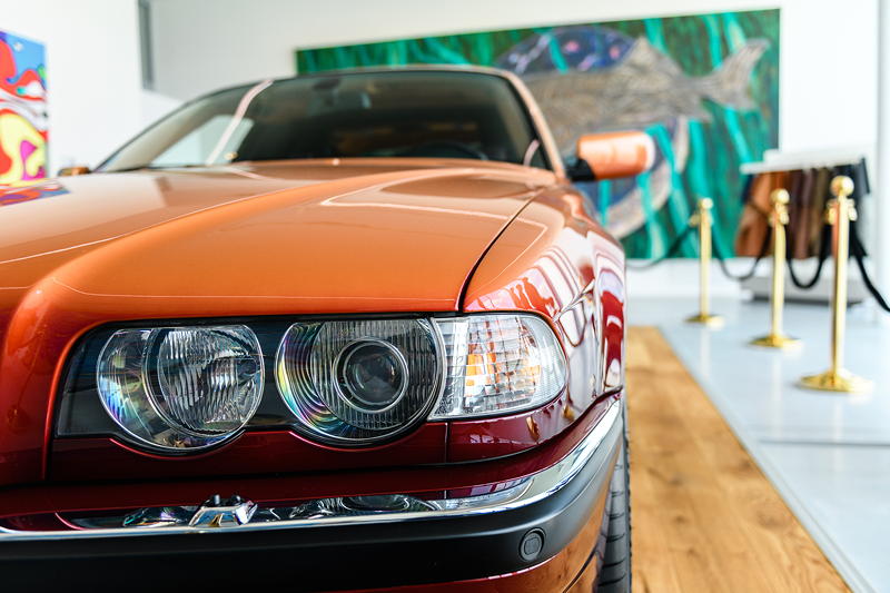 BMW L7 (E38), designed by Karl Lagerfeld, Danubiana Gallery of Contemporary Art, Bratislava