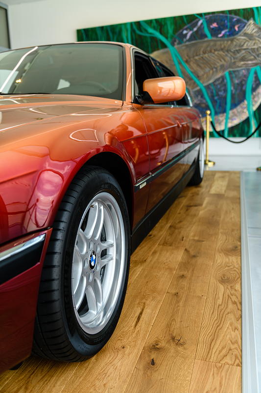 BMW L7 (E38), designed by Karl Lagerfeld, Danubiana Gallery of Contemporary Art, Bratislava