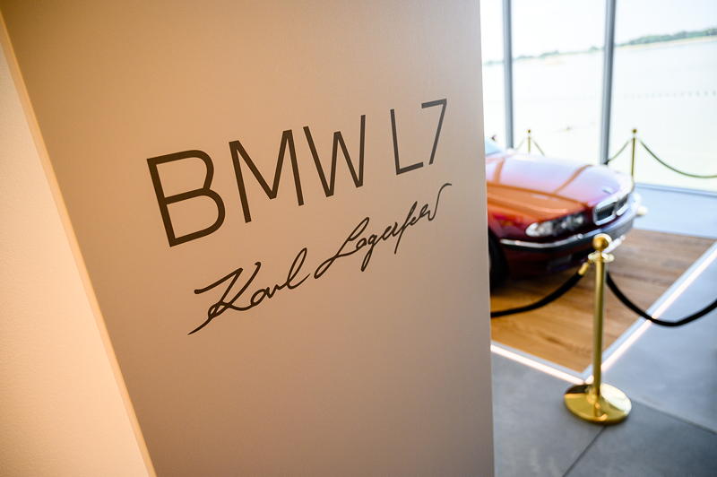 BMW L7 (E38), designed by Karl Lagerfeld, Danubiana Gallery of Contemporary Art, Bratislava