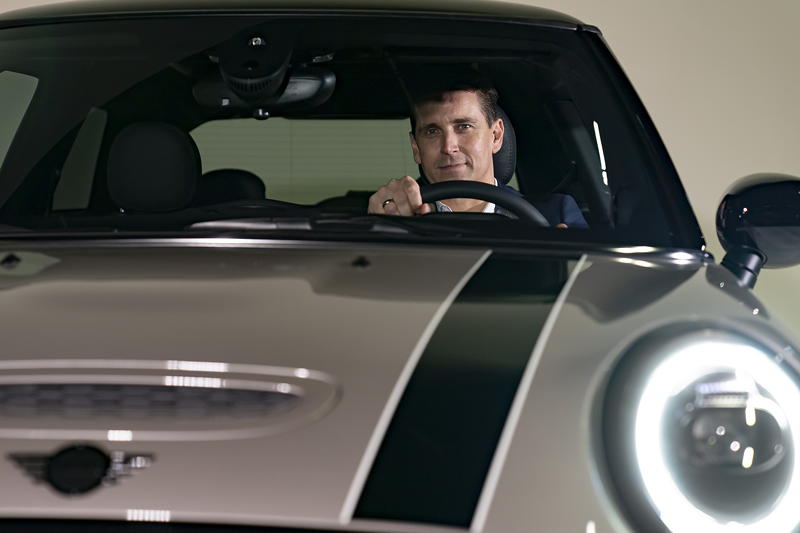 Bernd K�rber, Leiter Marke MINI und der MINI Cooper S 3-T�rer