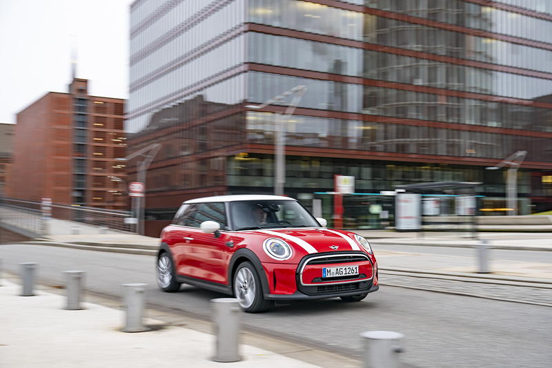 Der MINI Cooper 3-Trer.